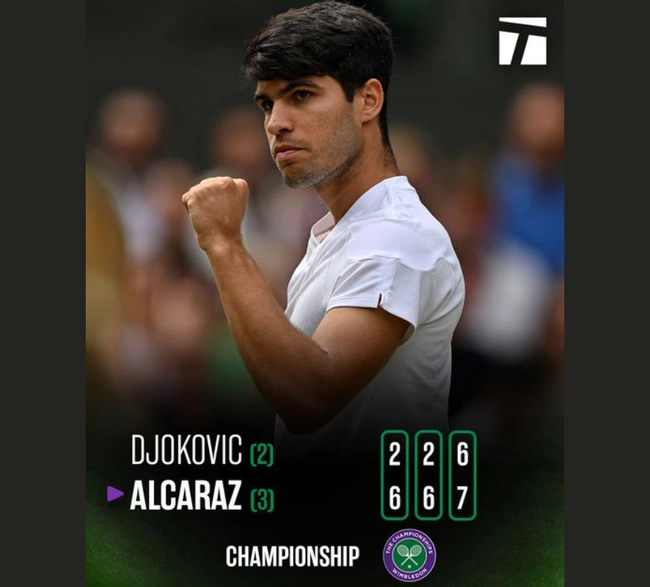 Alcaraz đi vào lịch sử sau khi bảo vệ thành công chức vô địch Wimbledon - Ảnh 1.