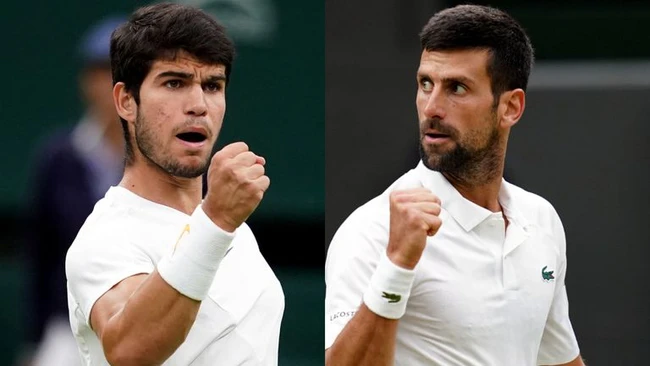 Alcaraz được đánh giá cao hơn Djokovic ở chung kết Wimbledon 2024 nhờ sức trẻ