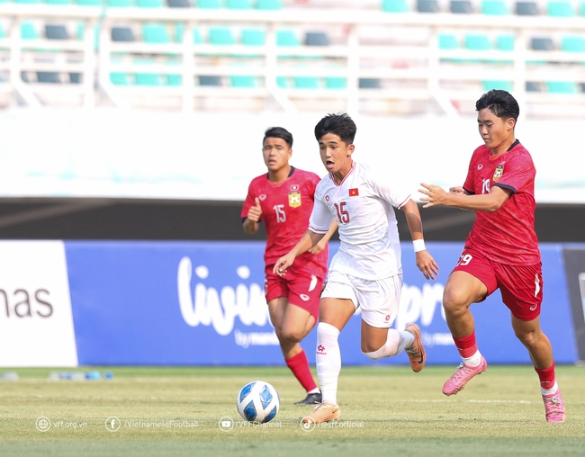 Lượt trận cuối vòng bảng giải vô địch U19 Đông Nam Á 2024, U19 Việt Nam 4-1 U19 Lào: Măng còn chưa mọc - Ảnh 1.