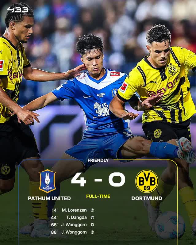 Đối thủ của Thanh Hóa ở cúp C1 Đông Nam Á thắng Dortmund tới 4-0, CĐV đội bóng xứ Thanh bắt đầu sống trong lo lắng - Ảnh 1.