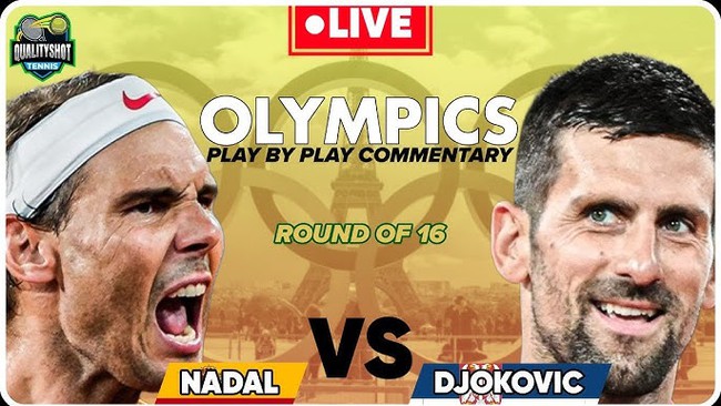 Link xem trực tiếp Nadal vs Djokovic, vòng 2 đơn nam Olympic 2024 (18h30 hôm nay) - Ảnh 1.