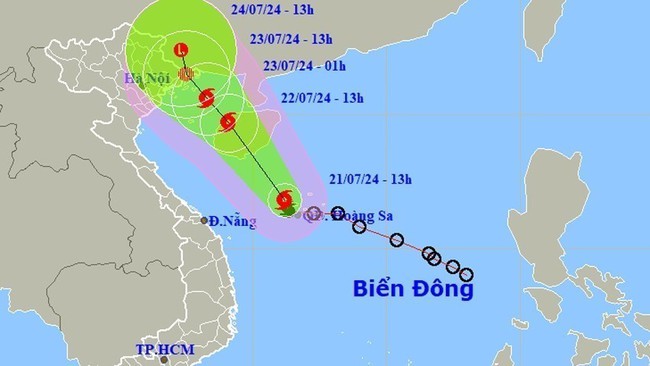 Tin bão khẩn cấp cơn bão số 2 - Ảnh 1.