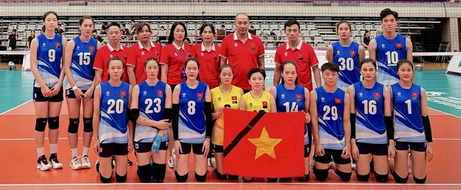 Tuyển bóng chuyền nữ Việt Nam đặt mục tiêu vô địch VTV Cup 2024