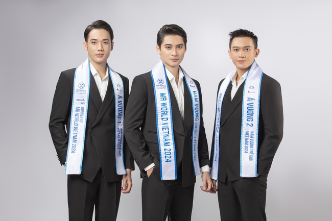 Mãn nhãn với bộ ảnh độc quyền cùng top 3 Mr World Vietnam 2024 - Ảnh 1.