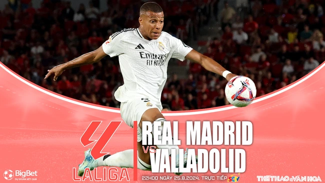 Nhận định, soi tỷ lệ Real Madrid vs Valladolid (22h00, 25/8), vòng 2 La Liga - Ảnh 1., 123b, trang chủ 123b