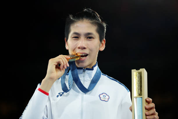 Võ sỹ quyền Anh của Đài Bắc Trung Hoa Lin Yu Ting giành HCV ở Olympic 2024, 123b, trang chủ 123b