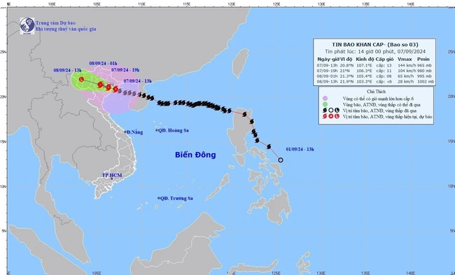 Bão số 3 giật cấp 16 trên vùng ven biển Quảng Ninh - Hải Phòng - Ảnh 1., 123b, trang chủ 123b