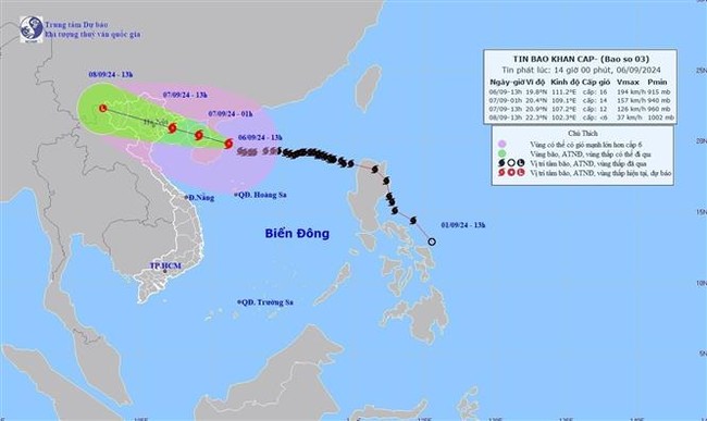 Diễn biến bão số 3: Sóng lớn vùng gần tâm bão cao 10-12m - Ảnh 1., 123b, trang chủ 123b