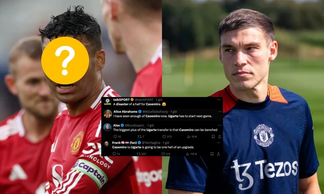 Casemiro chơi cực kỳ thảm họa trước Liverpool, MU mua thêm Manuel Ugarte là đúng - Ảnh 3.